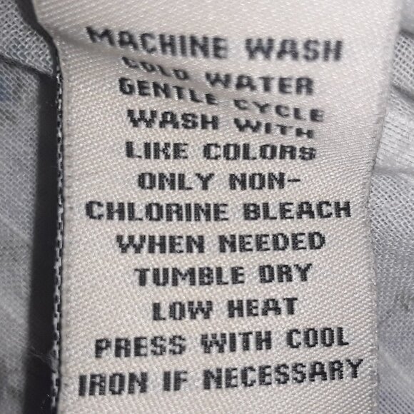 Polo Jeans Company Ralph Lauren junior size medium,beautiful pale yellow w/ blue - Picture 5 of 5